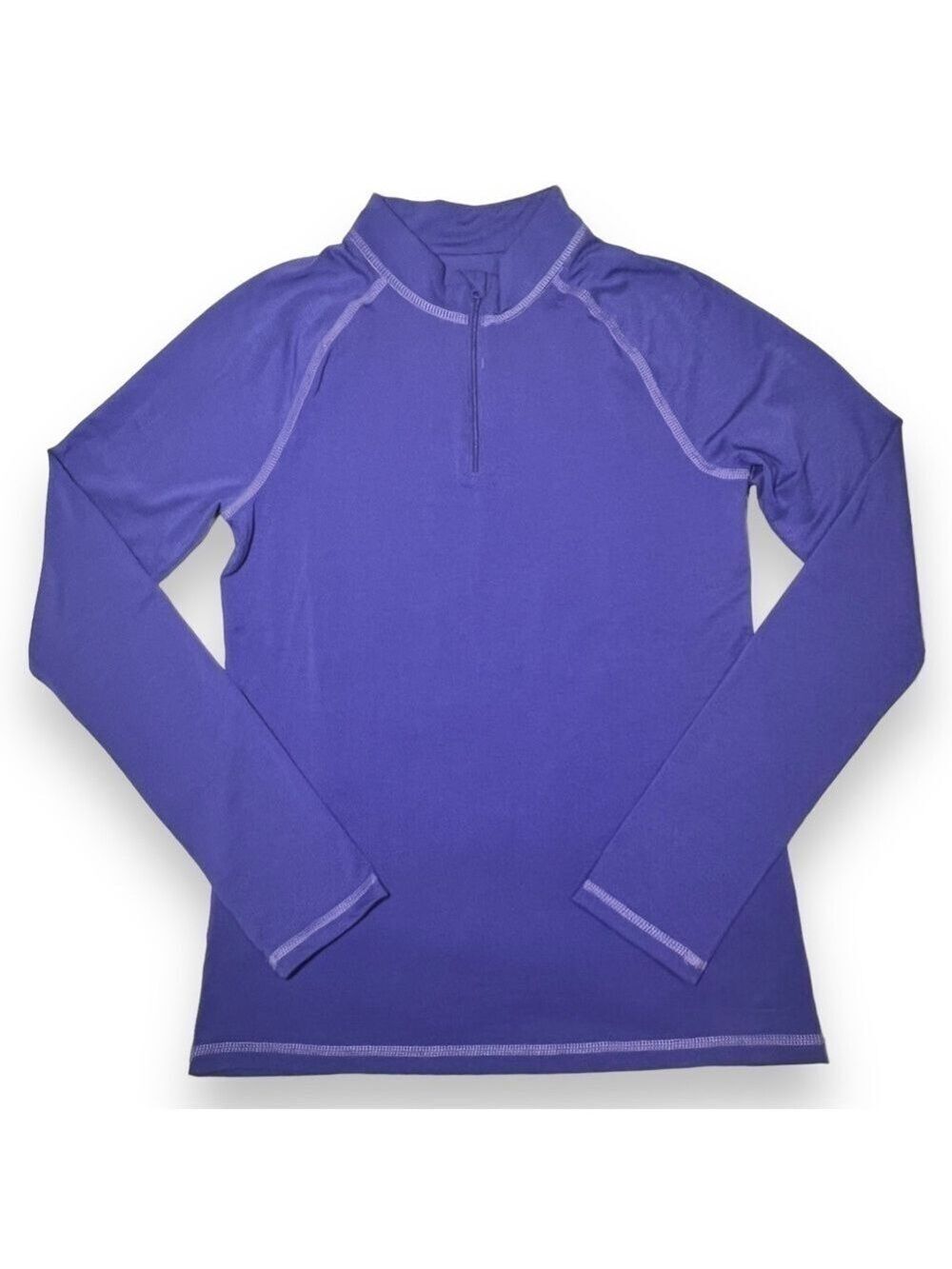 REI Co-op Kid’s Midweight Half-Zip Base Layer Top Purple Size XL (18)